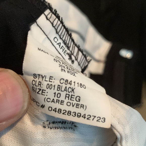 Boys Chaps black suit size 10 Regular - Picture 4 of 10